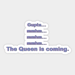 The Princess Diaries The Queen is Coming Sticker